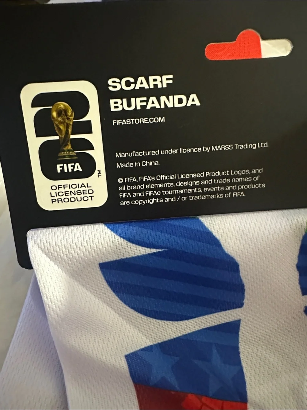2026 FIFA World Cup Officially Licensed Host Country CAN MEX USA Scarf
